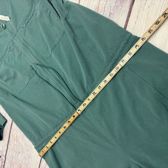 Lululemon Ventlight Zippered Jumpsuit Tidewater Teal Size 12 - Picture 6 of 10